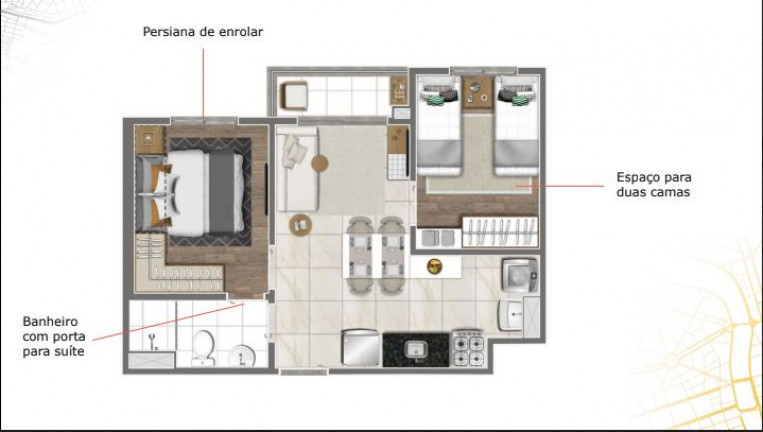 Imagem Apartamento com 2 Quartos à Venda, 39 m² em Pirituba - São Paulo