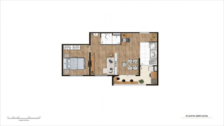 Imagem Apartamento com 2 Quartos à Venda, 47 m² em Vila São João - Guarulhos