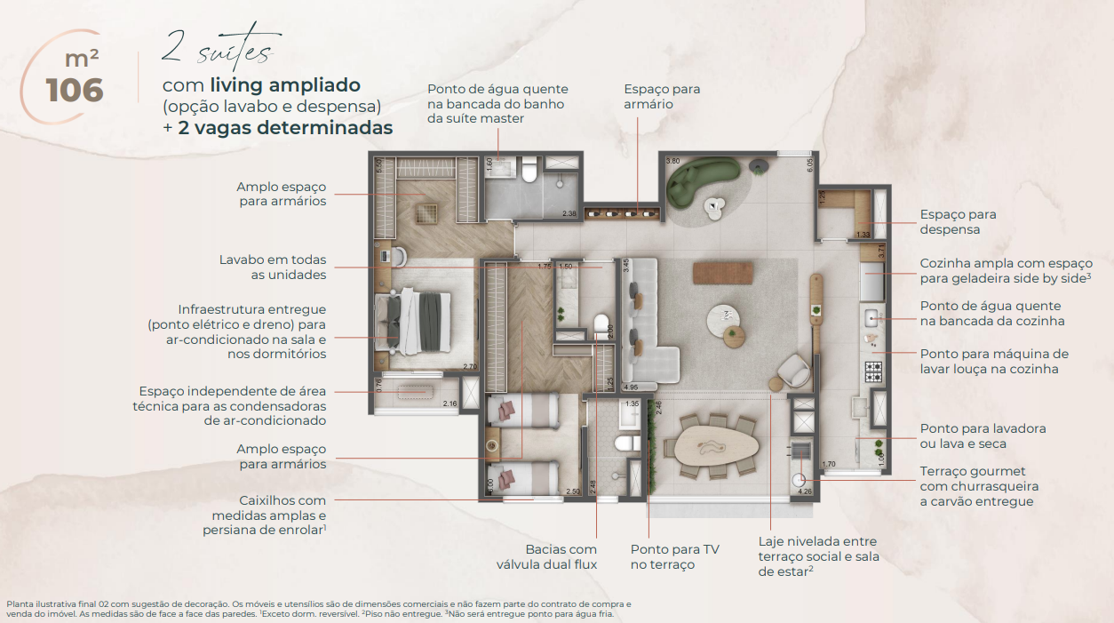 Imagem Apartamento com 3 Quartos à Venda, 106 m² em Vila Paulicéia - São Paulo