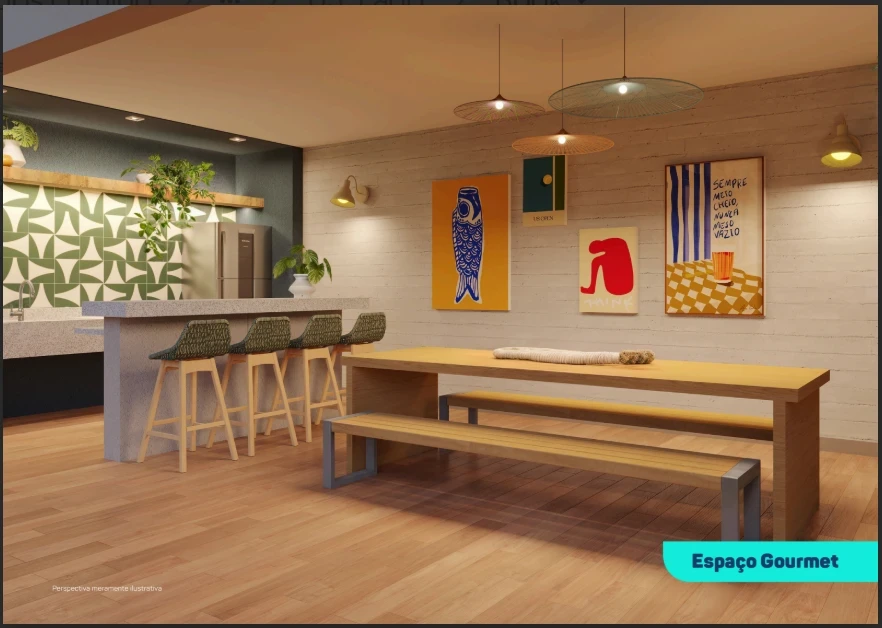 Imagem Apartamento com 3 Quartos à Venda, 63 m² em Cambeba - Fortaleza