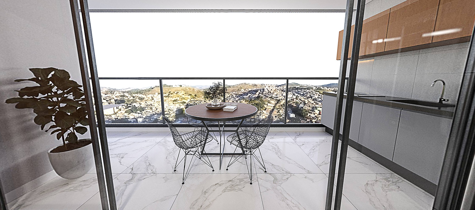Imagem Apartamento com 2 Quartos à Venda, 78 m² em Estrela Sul - Juiz de Fora