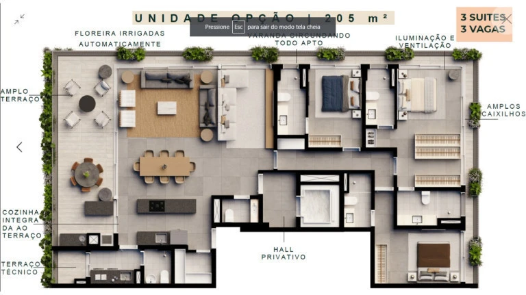 Imagem Apartamento com 4 Quartos à Venda, 205 m² em Vila Ida - São Paulo