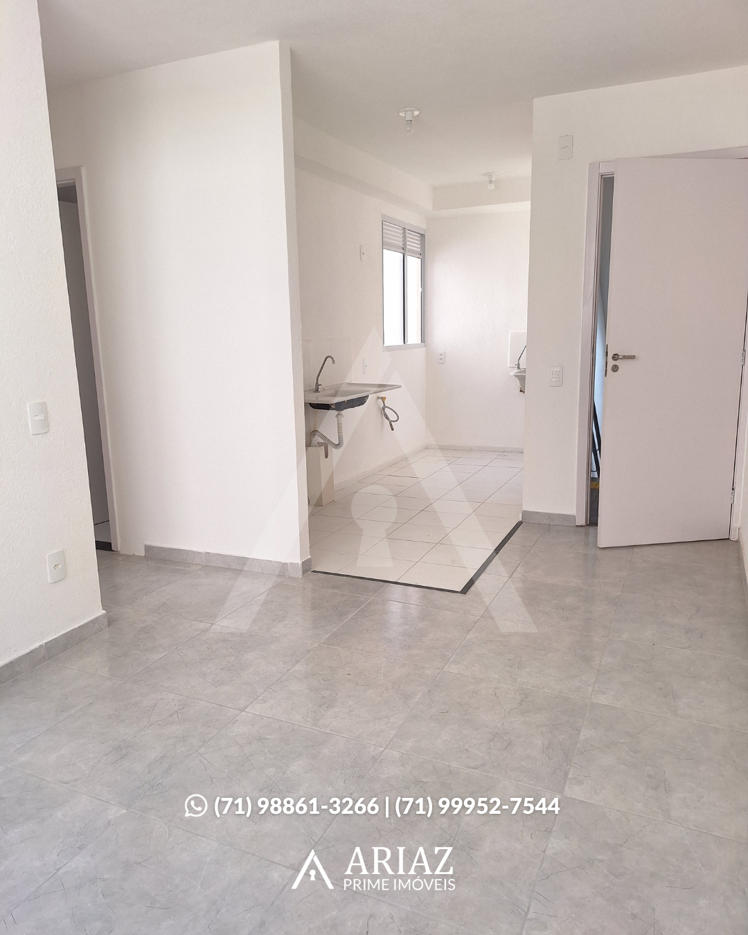 Imagem Apartamento com 2 Quartos para Alugar, 38 m² em Cajazeiras de Abrantes (Abrantes) - Camaçari