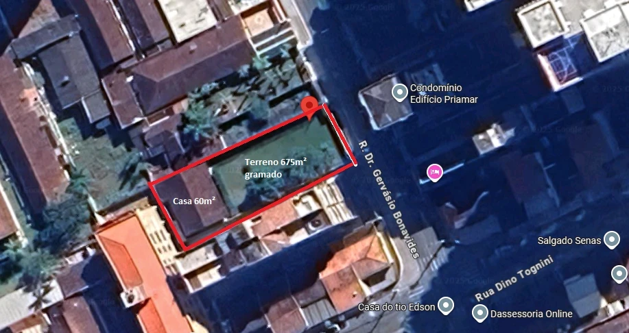 Imagem Terreno à Venda, 675 m² em Caiçara - Praia Grande