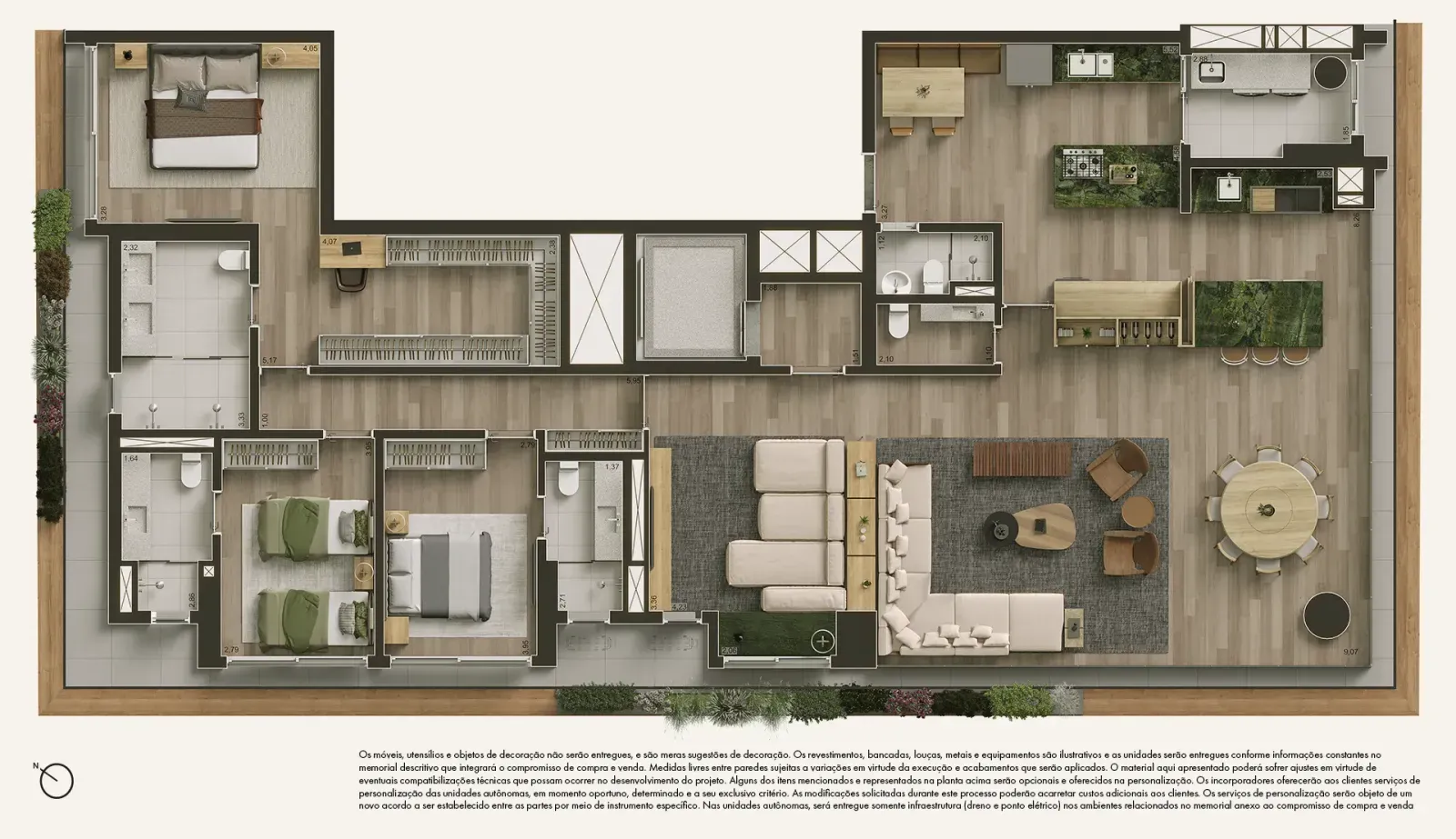 Imagem Apartamento com 4 Quartos à Venda, 245 m² em Pinheiros - São Paulo