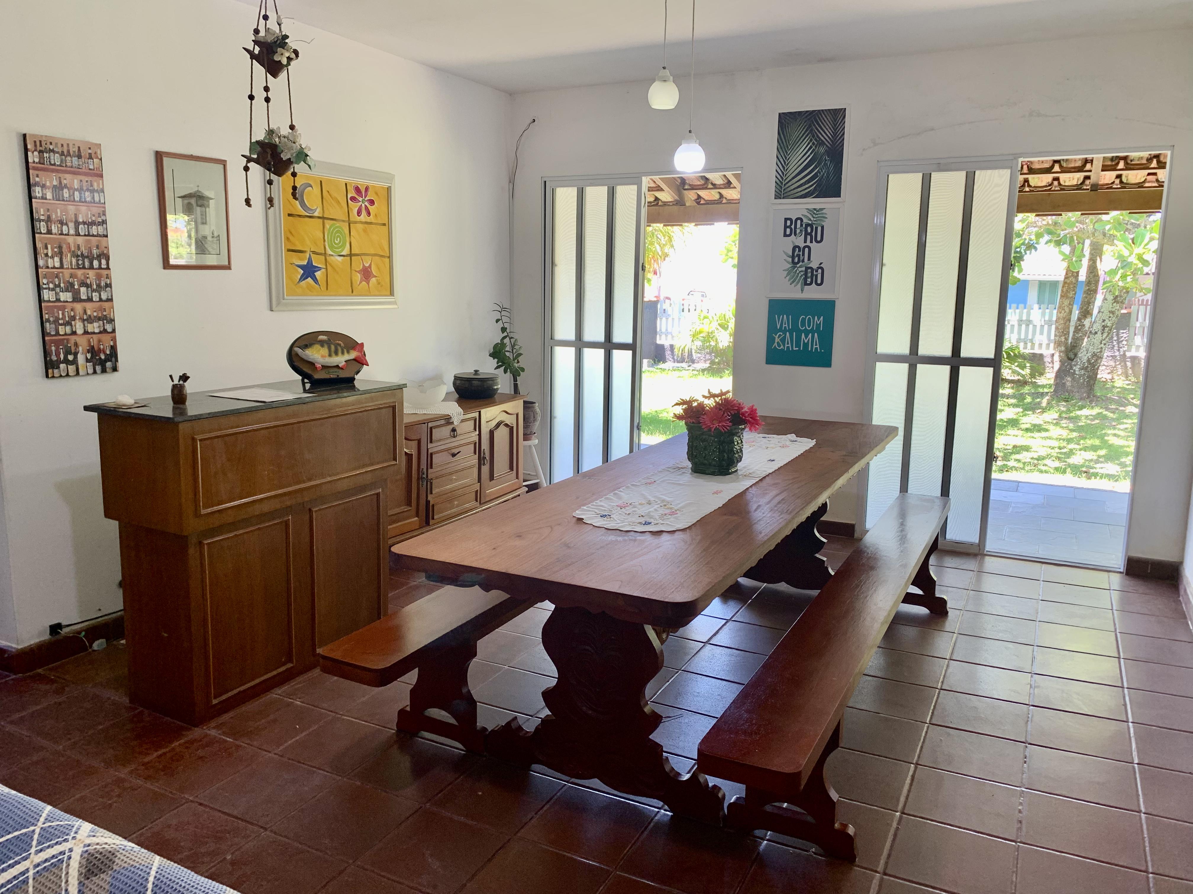 Imagem Casa com 3 Quartos para Temporada, 200 m²em Barra do Ribeira - Iguape
