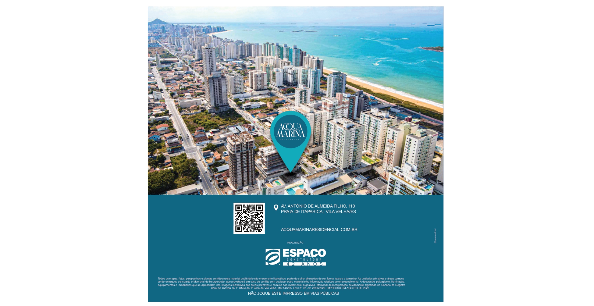 Foto do imóvel: Apartamento com 3 Quartos à Venda, 80 m² em Praia de Itaparica - Vila Velha