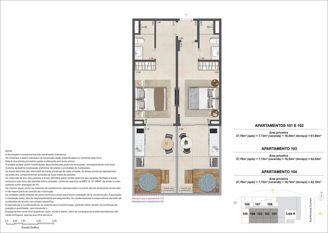 Imagem Studio com 1 Quarto à Venda, 32 m² em Leblon - Rio de Janeiro