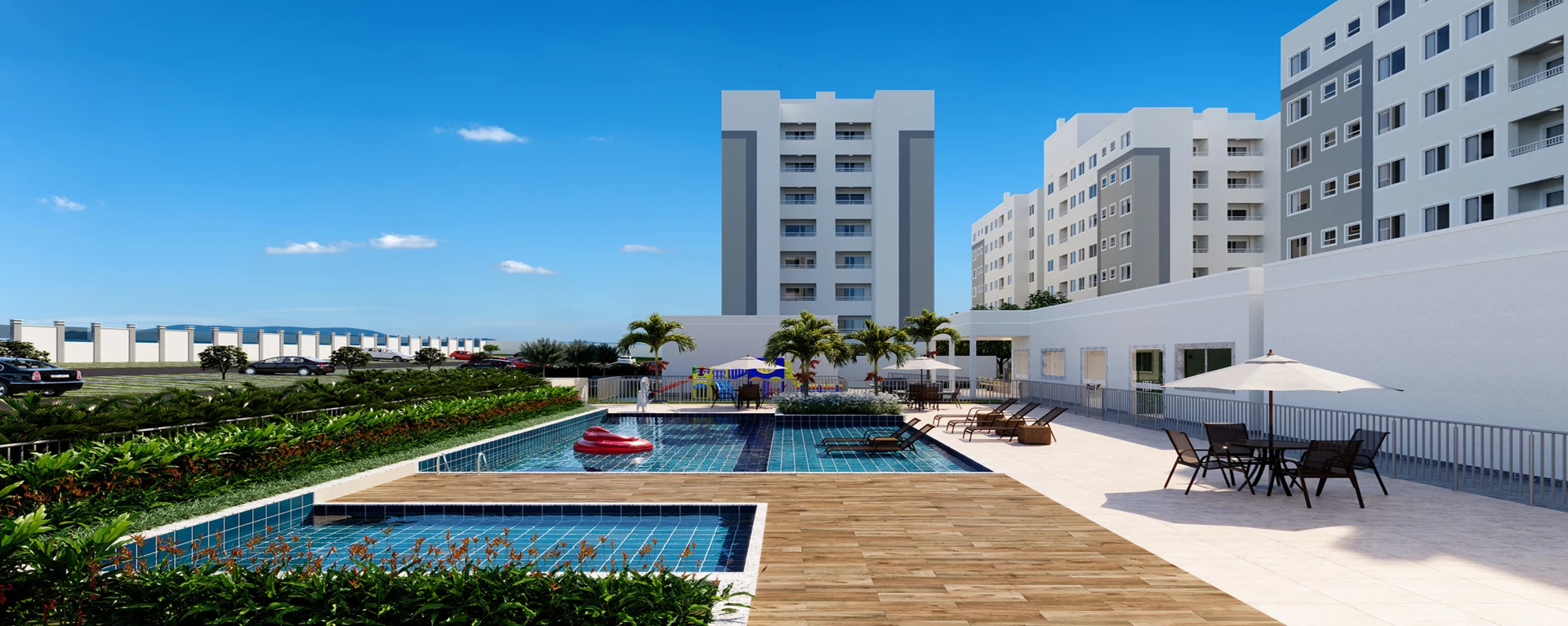 Apartamento com 2 Quartos à Venda, 44 m²em Parque 10 de Novembro - Manaus