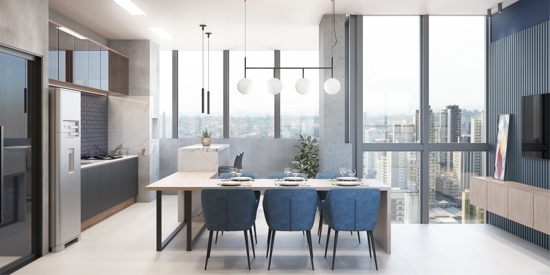 Imagem Apartamento com 2 Quartos à Venda, 34 m² em Centro - Curitiba