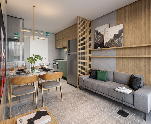 Apartamento com 2 Quartos à Venda, 33 m² em Vila Ré - São Paulo
