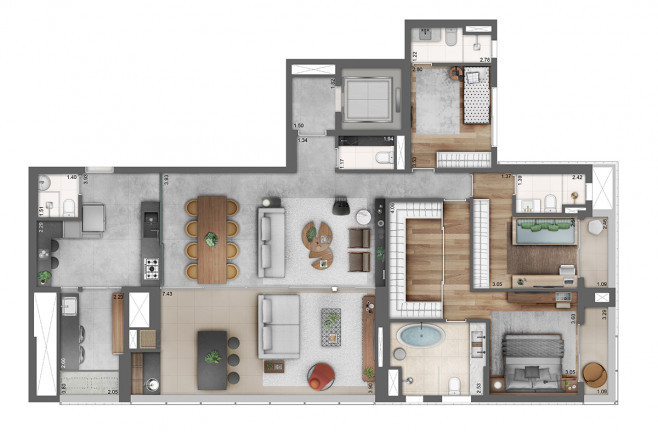 Imagem Apartamento com 4 Quartos à Venda, 190 m² em Perdizes - São Paulo