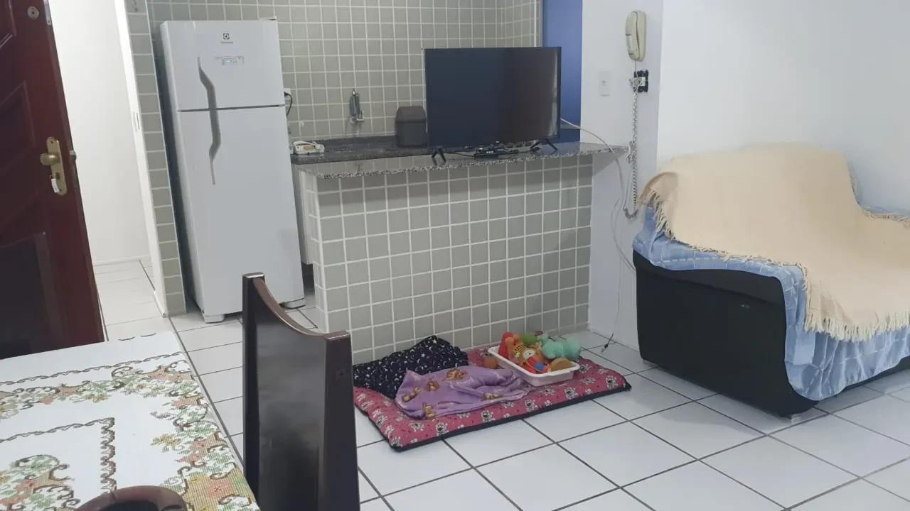 Imagem Apartamento com 1 Quarto para Alugar, 48 m² em Caiçara - Praia Grande