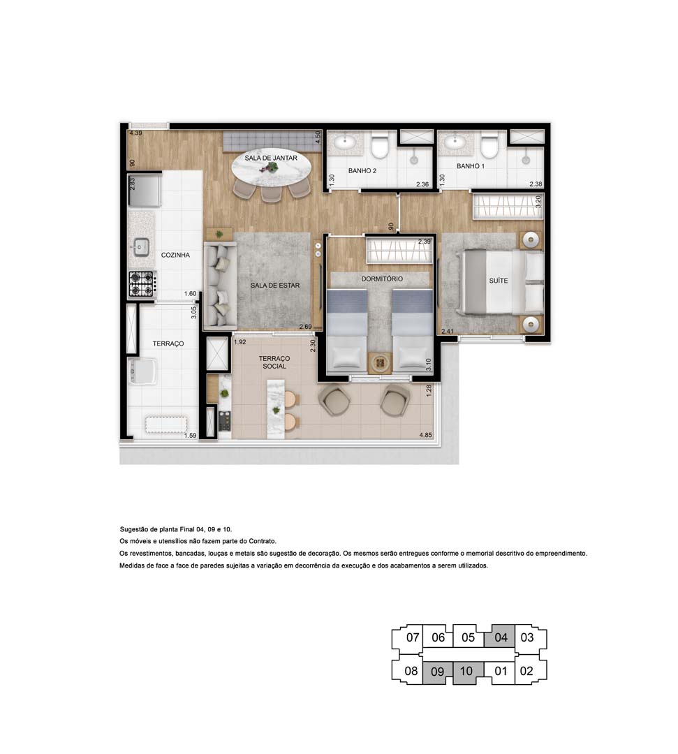 Imagem Apartamento com 2 Quartos à Venda, 63 m²em Vila Cruzeiro - São Paulo