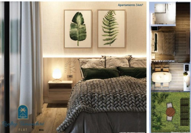 Imagem Apartamento com 1 Quarto à Venda, 34 m² em Tamandaré - Tamandaré