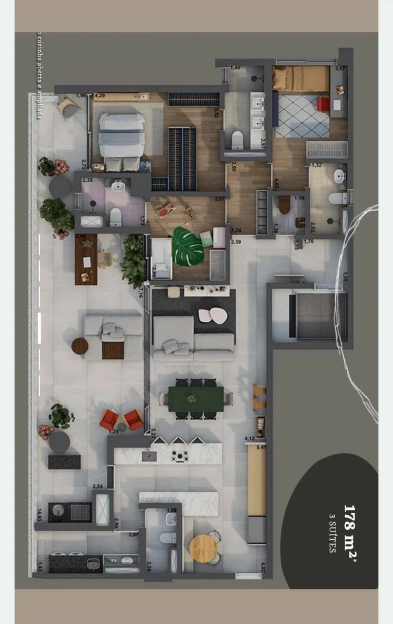 Imagem Apartamento com 3 Quartos à Venda, 178 metros em Pinheiros - São Paulo