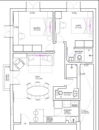 Imagem Apartamento com 2 Quartos à Venda, 75 m² em Humaitá - Rio de Janeiro