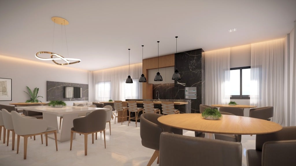 Imagem Apartamento com 2 Quartos à Venda, 58 m²em Boa Vista - Curitiba