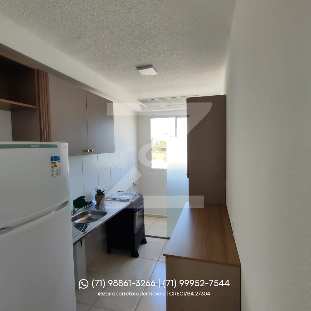 Imagem Apartamento com 1 Quarto para Alugar, 40 m² em Boa União (Abrantes) - Camaçari