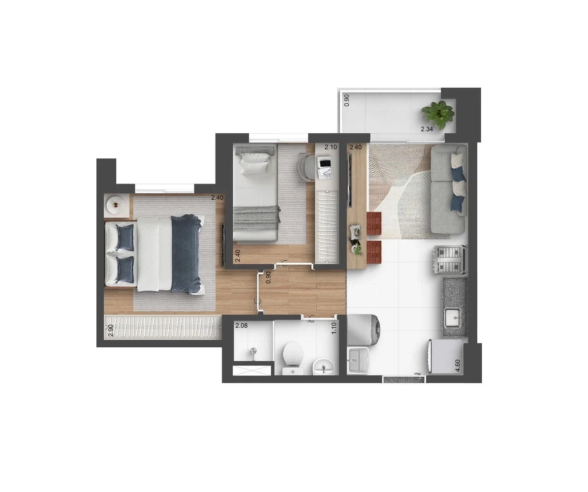 Imagem Apartamento à Venda, 38 m² em Butantã - São Paulo