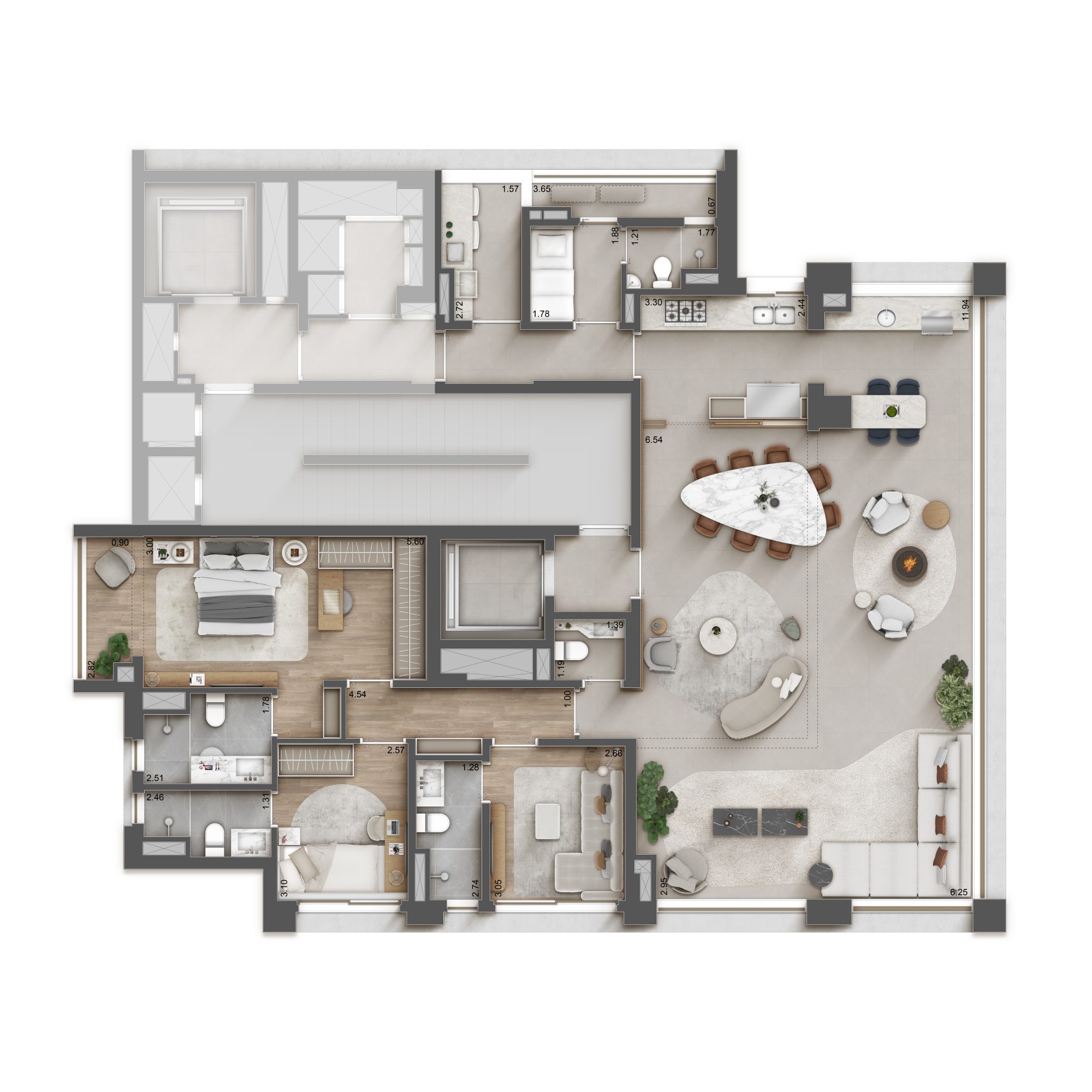 Imagem Apartamento com 3 Quartos à Venda, 179 m² em Jardim América - São Paulo