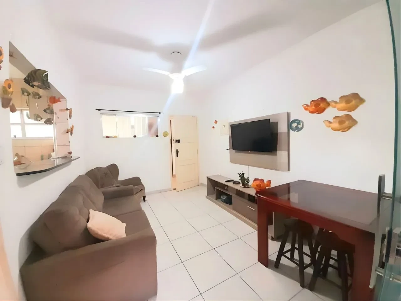 Imagem Apartamento com 1 Quarto à Venda ou Locação, 70 m² em Boqueirão - Santos