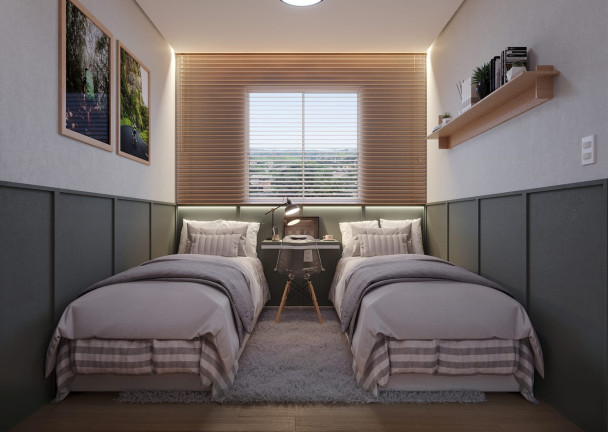 Imagem Apartamento com 2 Quartos à Venda, 44 m² em Campo Grande - Rio de Janeiro