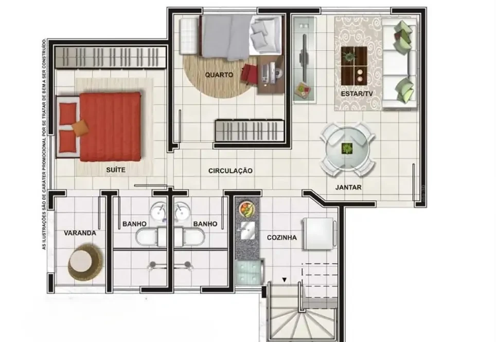 Imagem Cobertura com 2 Quartos à Venda, 102 metros em Nova Suíssa - Belo Horizonte