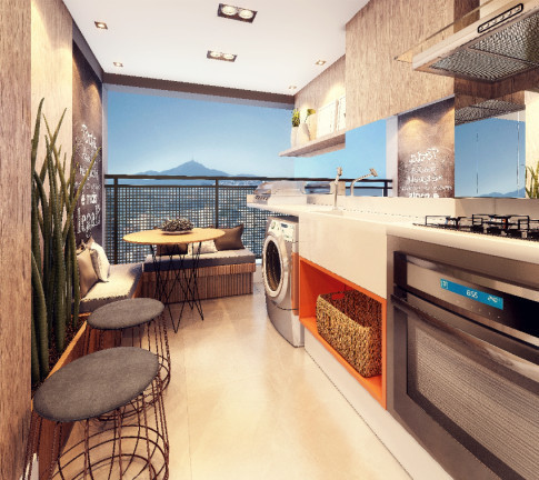 Imagem Studio com 2 Quartos à Venda, 38 m² em Centro - Osasco