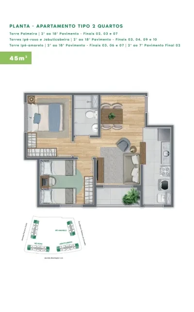 Foto do imóvel: Apartamento com 2 Quartos à Venda, 49 metros em Centro - Niterói