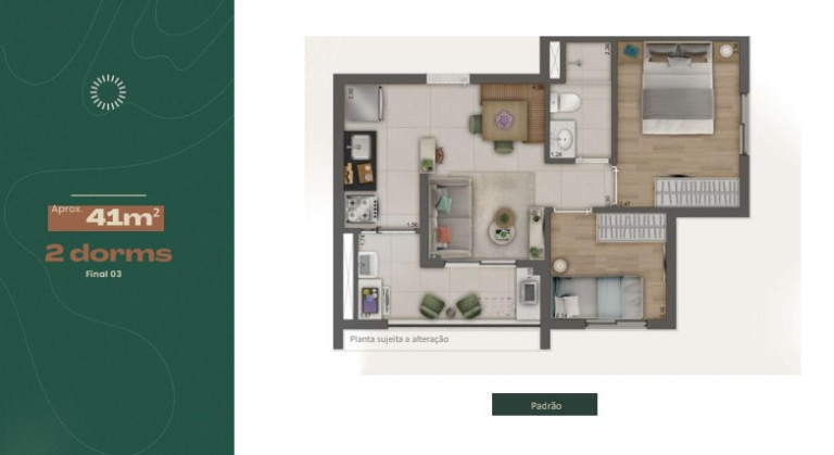 Imagem Apartamento com 2 Quartos à Venda, 42 m² em Água Branca - São Paulo