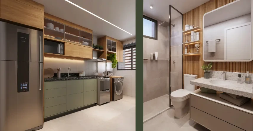 Foto do imóvel: Apartamento com 2 Quartos à Venda, 59 m² em Jardim Camburi - Vitória