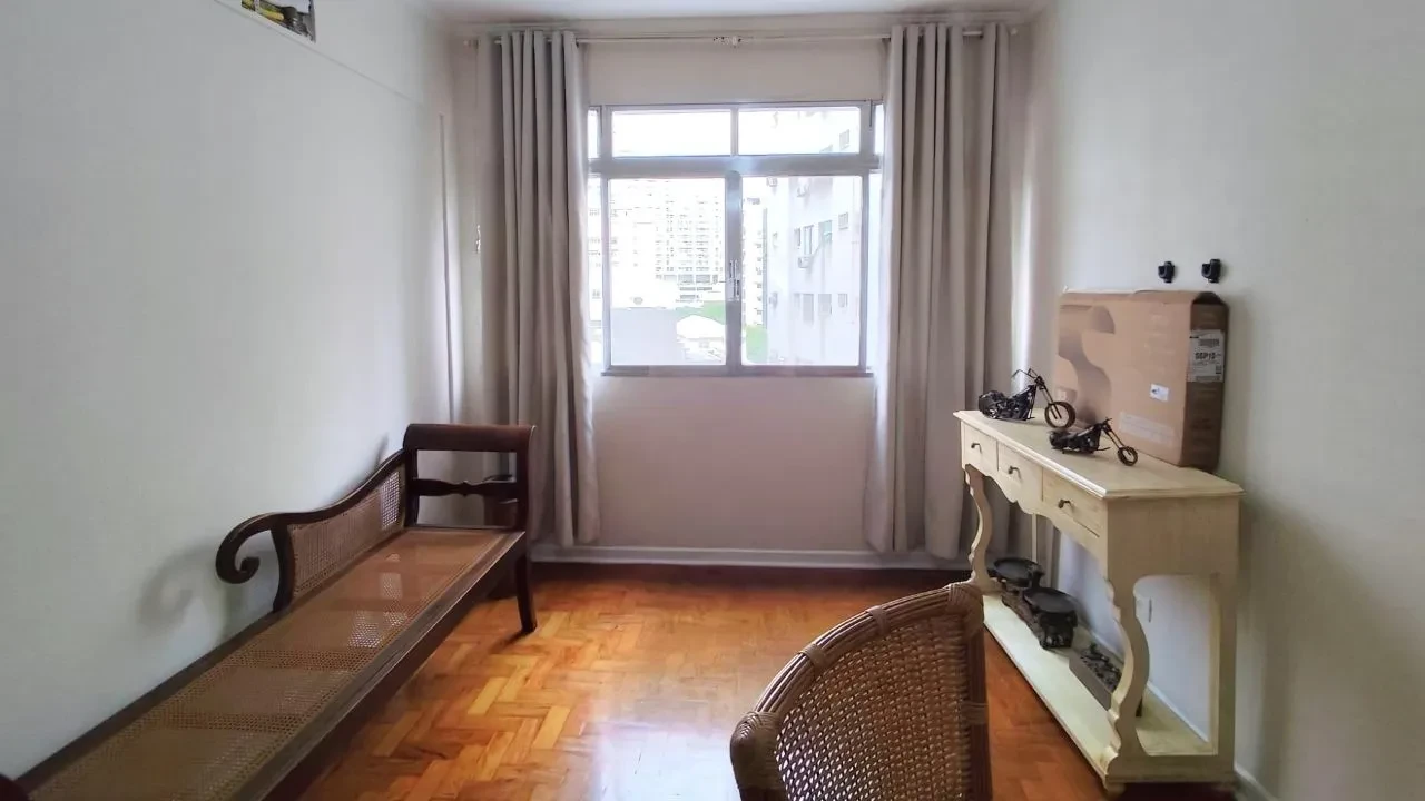 Imagem Apartamento com 1 Quarto para Alugar, 60 m² em Gonzaga - Santos