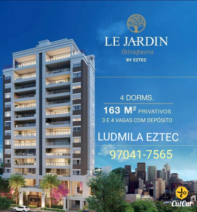 Edifício Residencial com 4 Quartos à Venda, 163 m² em Indianópolis - São Paulo