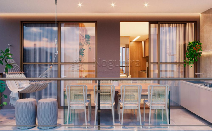 Imagem Flat com 1 Quarto à Venda, 32 m² em Praia do Cupe - Ipojuca