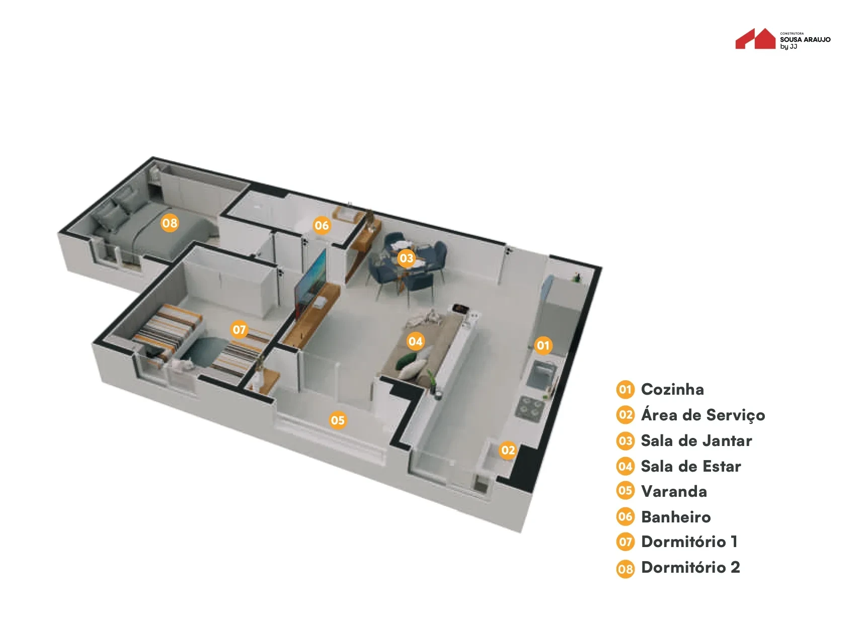 Imagem Apartamento com 2 Quartos à Venda, 47 metros em Jardim das Paineiras I - São José dos Campos