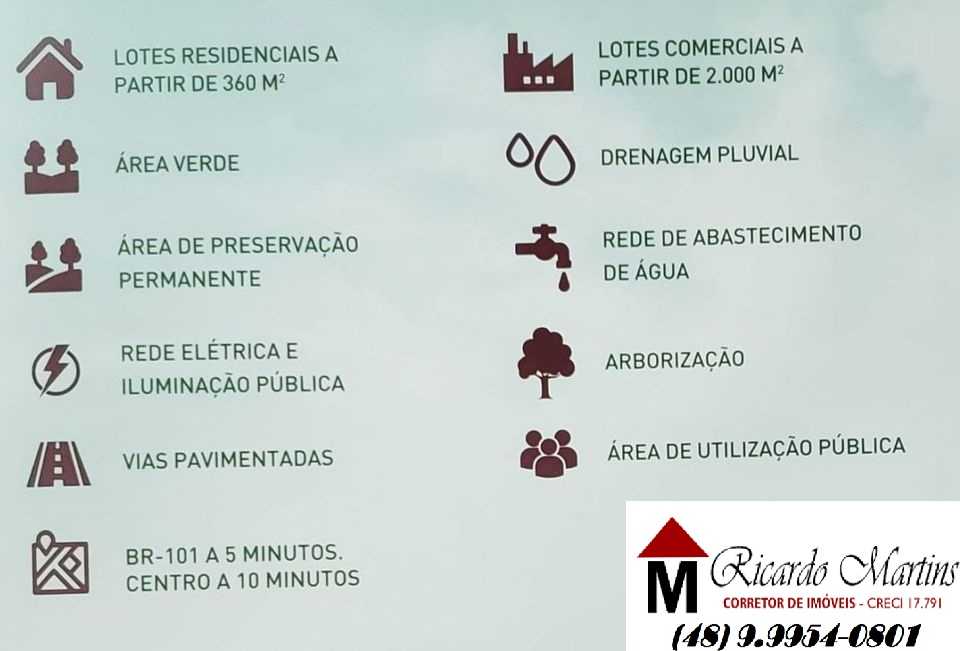 Imagem Terreno à Venda, 360 m² em Quarta Linha - Criciúma
