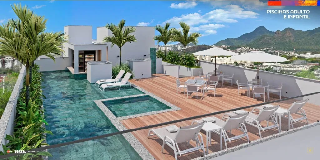 Imagem Apartamento com 2 Quartos à Venda, 43 metro em Taquara - Rio de Janeiro