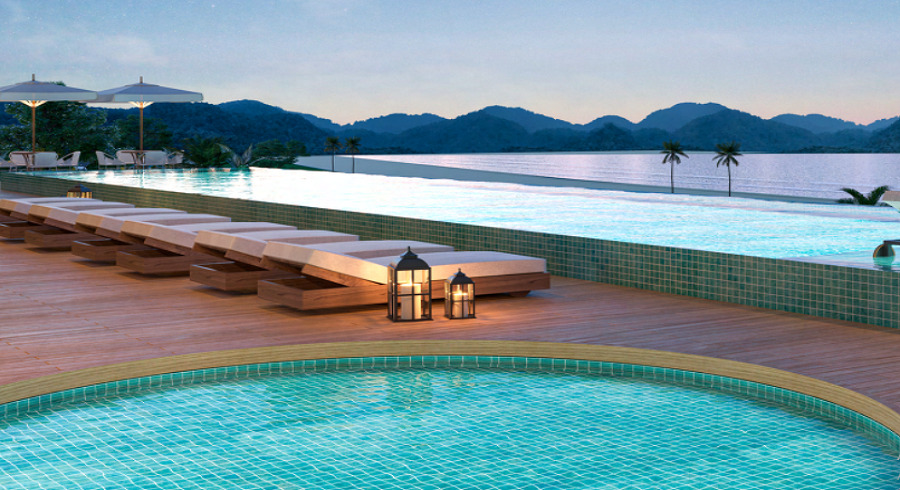 Foto do imóvel: Apartamento com 1 Quarto à Venda, 48 m² em Centro - Caraguatatuba