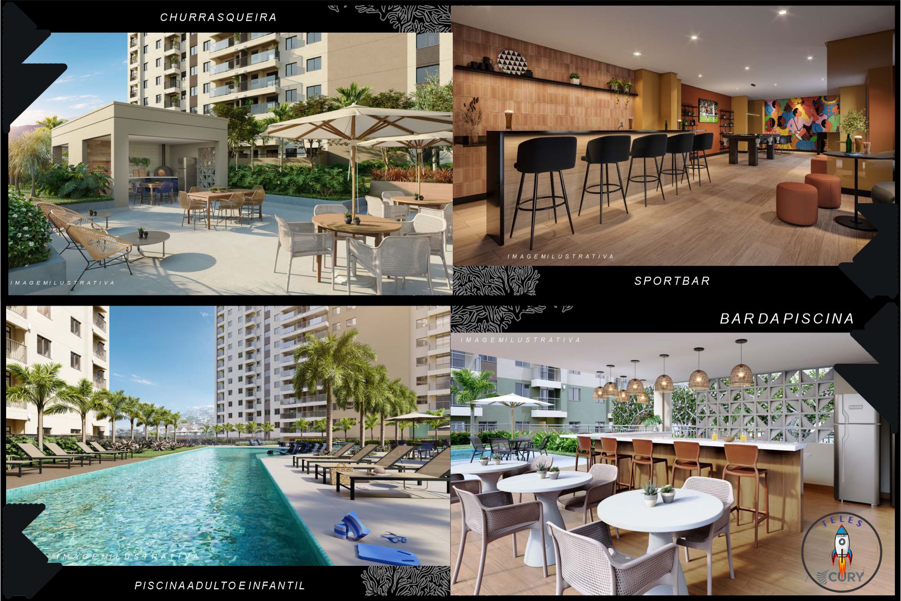 Foto do imóvel: Edifício Residencial com 2 Quartos à Venda, 53 m²em Santo Cristo - Rio de Janeiro