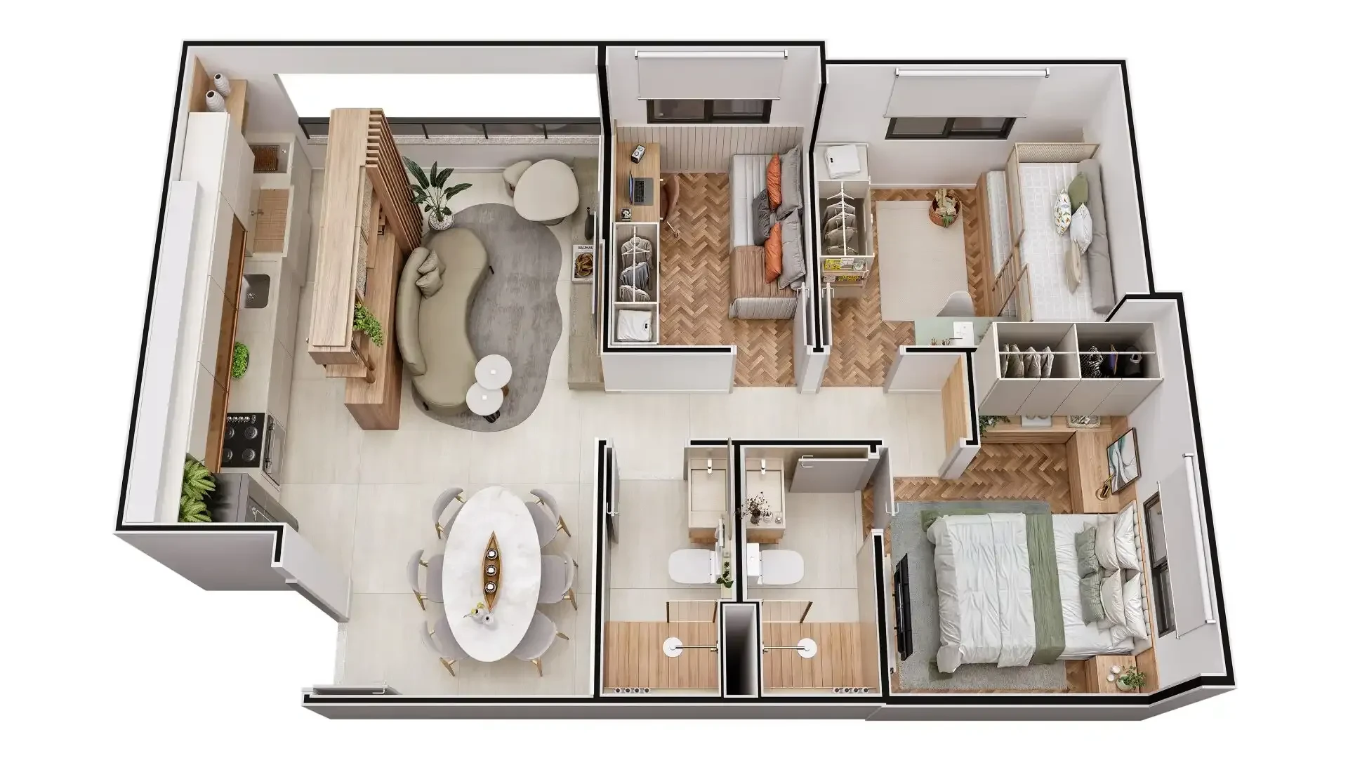 Imagem Apartamento com 3 Quartos à Venda, 58 m² em Recreio dos Bandeirantes - Rio de Janeiro
