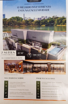 Imagem Apartamento com 2 Quartos à Venda, 81 m² em Vila Mariana - São Paulo