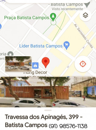 Apartamento com 1 Quarto à Venda, 101 m² em Batista Campos - Belém