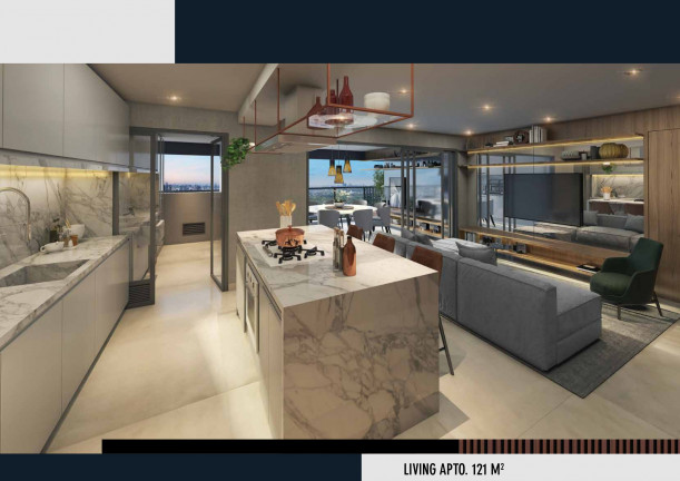 Imagem Apartamento com 3 Quartos à Venda, 120 m² em Santo Amaro - São Paulo