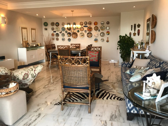 Imagem Apartamento com 3 Quartos à Venda, 200 m² em Enseada - Guarujá