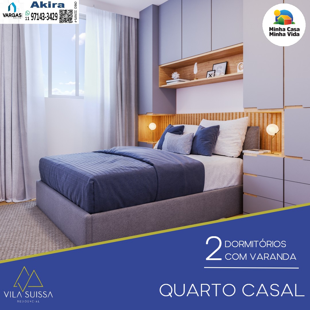 Imagem Apartamento com 2 Quartos à Venda, 44 m² em Vila Suissa - Mogi das Cruzes
