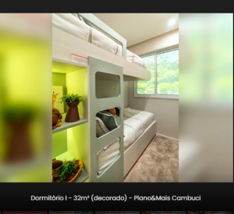 Imagem Apartamento com 2 Quartos à Venda, 32 m² em Cambuci - São Paulo