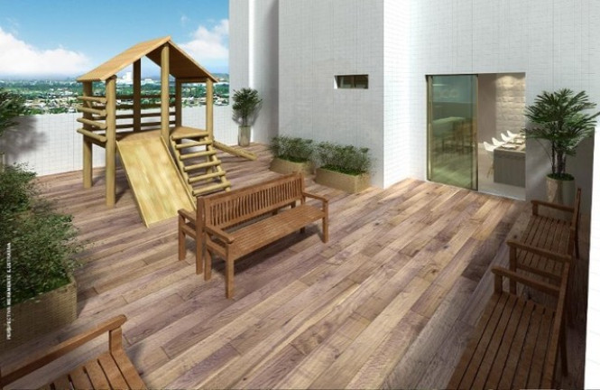 Foto do imóvel: Apartamento com 1 Quarto à Venda, 33 m² em Piedade - Jaboatão dos Guararapes