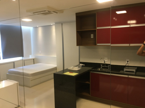 Imagem Apartamento com 1 Quarto para Alugar, 30 m² em Bethaville I - Barueri