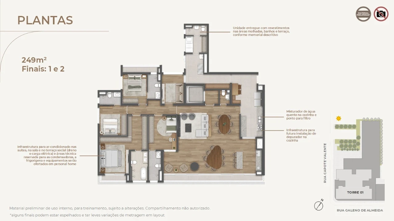 Imagem Apartamento com 4 Quartos à Venda, 247 m² em Pinheiros - São Paulo